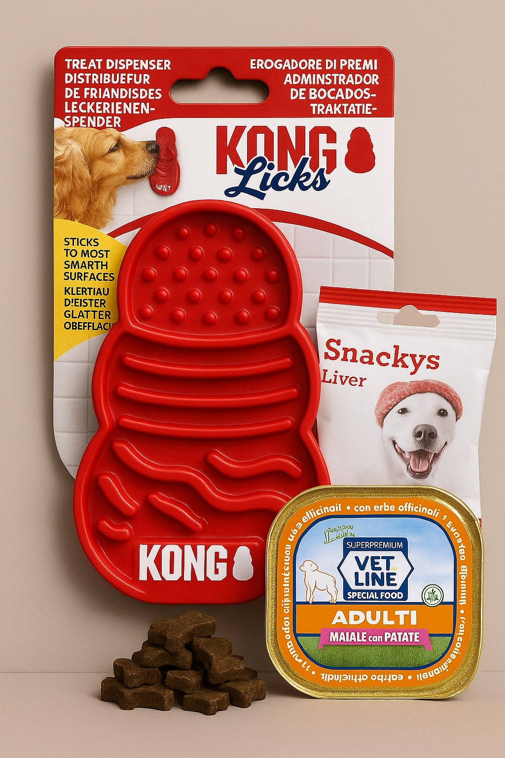lick mat Kong - tappetino leccabile per cani