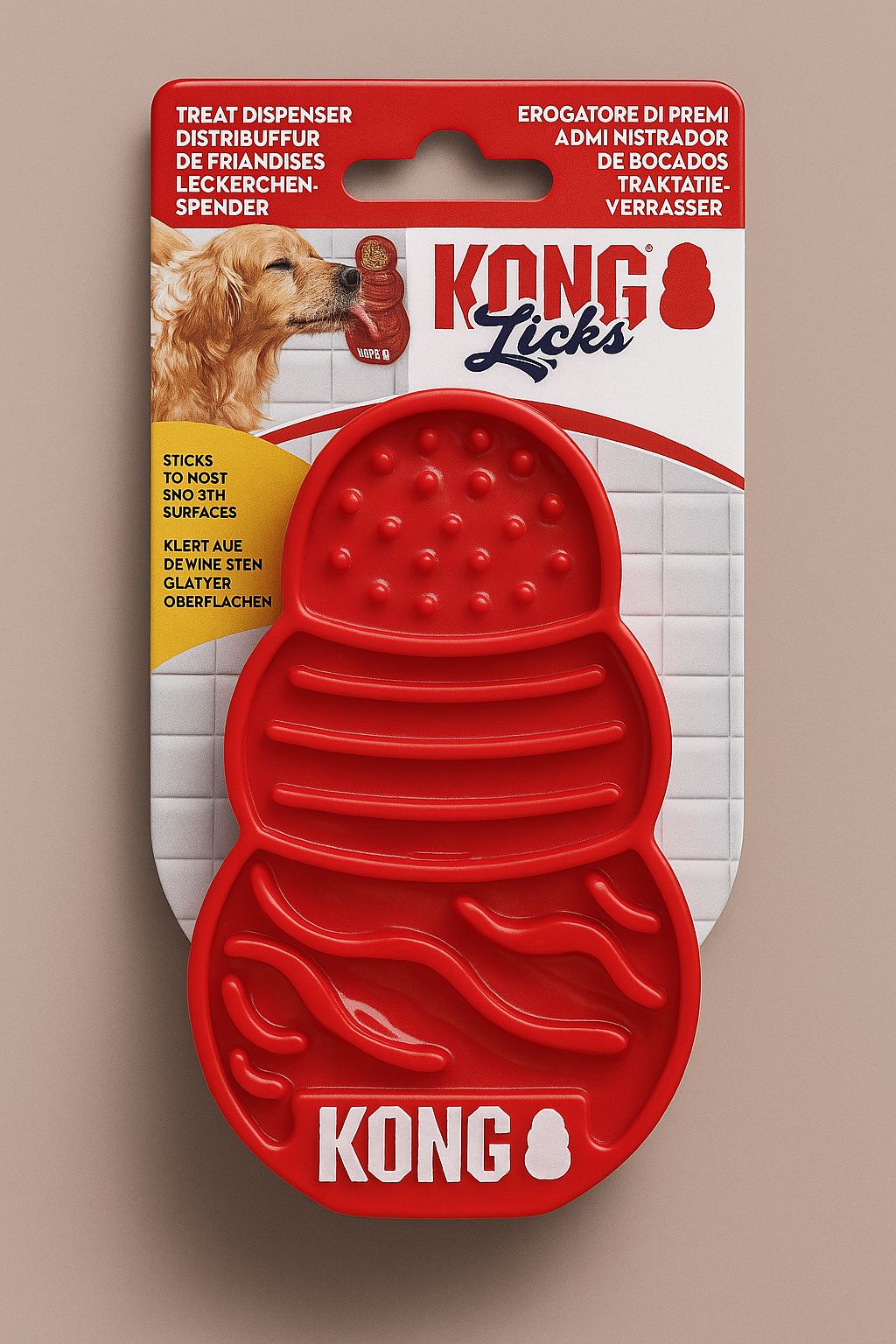 lick mat Kong - tappetino leccabile per cani - immagine 2